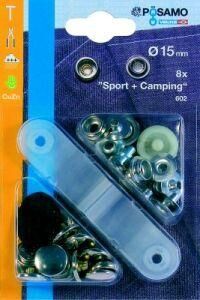 Pösamo Druckknopf "Sp+Camp" (SB) MS-vernick. 15,0mm a 8St Produktbild Pösamo Druckknopf "Sp+Camp" (SB) MS-vernick. 15,0mm a 8St