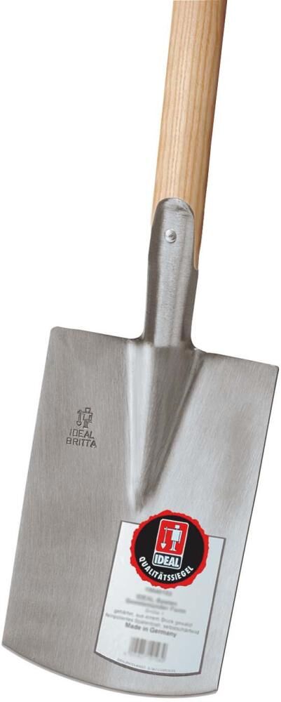Ideal Britta-Damenspaten mit Esche-T-Stiel, poliert Gr. 0 Produktbild Ideal Britta-Damenspaten mit Esche-T-Stiel, poliert Gr. 0