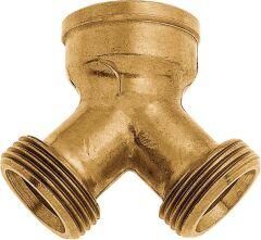 Geka plus-Abzweigstück MS,IG G3/4",2xAG G3/4",SB Produktbild Geka plus-Abzweigstück MS,IG G3/4",2xAG G3/4",SB