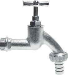 Sanitop Wingenroth Auslaufventil 1/2" m. Chrom Knebelverschr, lose Produktbild Sanitop Wingenroth Auslaufventil 1/2" m. Chrom Knebelverschr, lose