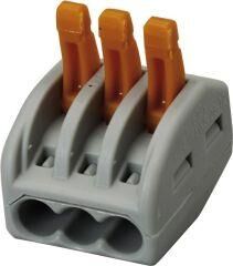 Wago Steckklemme 2p. 2,5qmm 5 Stueck Btl. m. R. Produktbild Wago Steckklemme 2p. 2,5qmm 5 Stueck Btl. m. R.