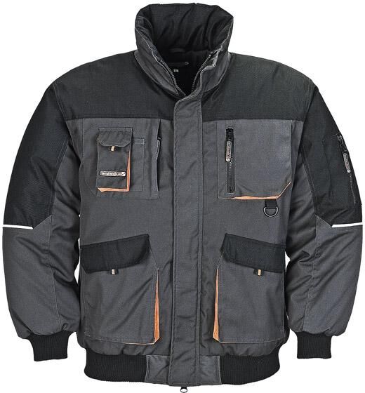 Terratrend Pilotenjacke 4629 dunkelgrau Gr. XL Produktbild Terratrend Pilotenjacke 4629 dunkelgrau Gr. XL