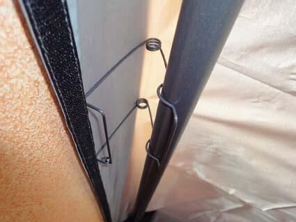 Glück Klemm Set zur Staubschutztür oder Staubschutzwand Produktbild Glück Klemm Set zur Staubschutztür oder Staubschutzwand