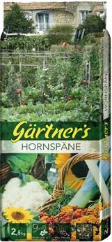 Gärtner`s Hornspäne 2,5 kg Produktbild Gärtner`s Hornspäne 2,5 kg