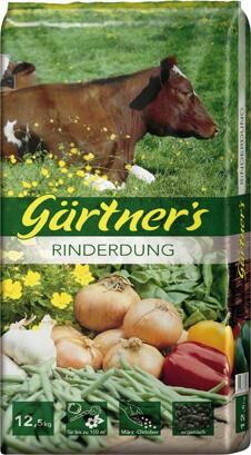 Gärtner`s Rinderdung gekörnt, 12,5 kg Produktbild Gärtner`s Rinderdung gekörnt, 12,5 kg