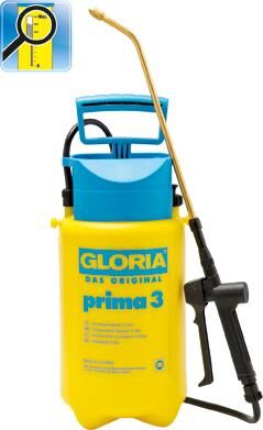 GLORIA Drucksprühgerät Prima 3 Füllinhalt 3 Liter Produktbild GLORIA Drucksprühgerät Prima 3 Füllinhalt 3 Liter
