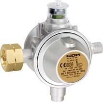 GOK Niederdruckregler Propan Typ EN61-DS PS 16 bar Produktbild GOK Niederdruckregler Propan Typ EN61-DS PS 16 bar bild 1