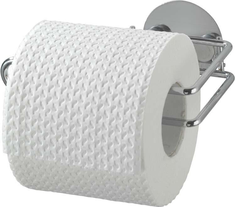 Wenko Toilettenpapierhalter Turbo-Loc, Chrom,14x9x6cm Produktbild Wenko Toilettenpapierhalter Turbo-Loc, Chrom,14x9x6cm