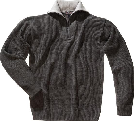 Troyer Sylt dunkelgrau meliert Gr. XL Produktbild Troyer Sylt dunkelgrau meliert Gr. XL