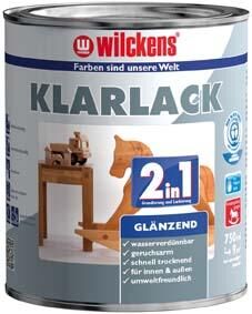 Wilckens Klarlack 2in1, 750 ml glänzend Produktbild Wilckens Klarlack 2in1, 750 ml glänzend
