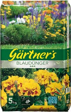 Gärtner`s Blaudünger 8+8+8, 5 kg Produktbild Gärtner`s Blaudünger 8+8+8, 5 kg