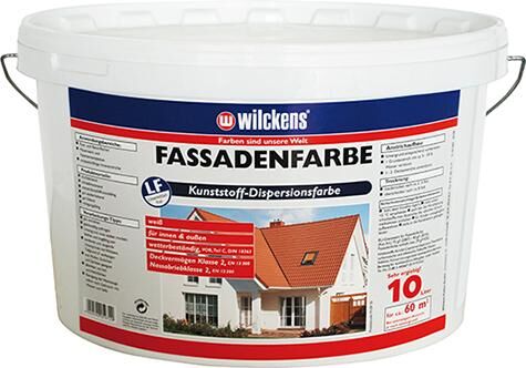 Wilckens Fassadenfarbe 10 l, weiß Produktbild Wilckens Fassadenfarbe 10 l, weiß