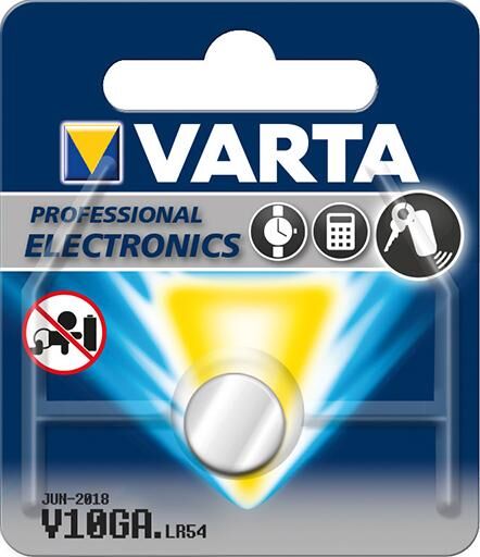 VARTA Electronics AlkaliV10GA 1erBli., 1,5V Produktbild VARTA Electronics AlkaliV10GA 1erBli., 1,5V