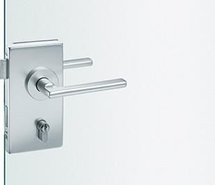 FSB Glastür-Beschlag, VK8,PZ,ls., 0 13 4220,eckig,F69 Produktbild FSB Glastür-Beschlag, VK8,PZ,ls., 0 13 4220,eckig,F69