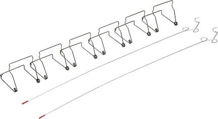 Glück Klemm Set zur Staubschutztür oder Staubschutzwand Produktbild Glück Klemm Set zur Staubschutztür oder Staubschutzwand bild 3