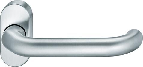 FSB PT-Standflügeldrücker, 06 1146,m. Ros.,oval,F69 Produktbild FSB PT-Standflügeldrücker, 06 1146,m. Ros.,oval,F69