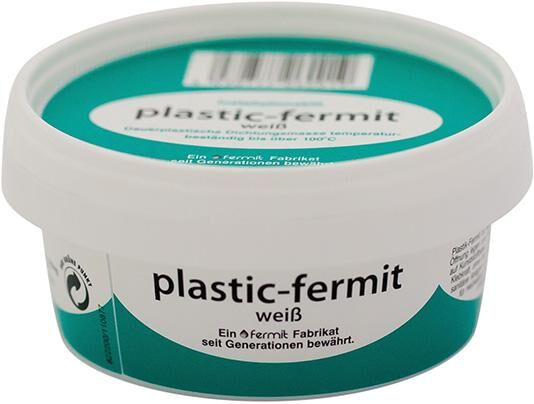 Fermit Dichtungsmasse plastik- fermit, weiß, 1/4 kg-Dose Produktbild Fermit Dichtungsmasse plastik- fermit, weiß, 1/4 kg-Dose