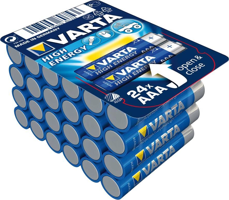 VARTA Batterie HIGH ENERGAAA, Big Box 24-er Produktbild VARTA Batterie HIGH ENERGAAA, Big Box 24-er