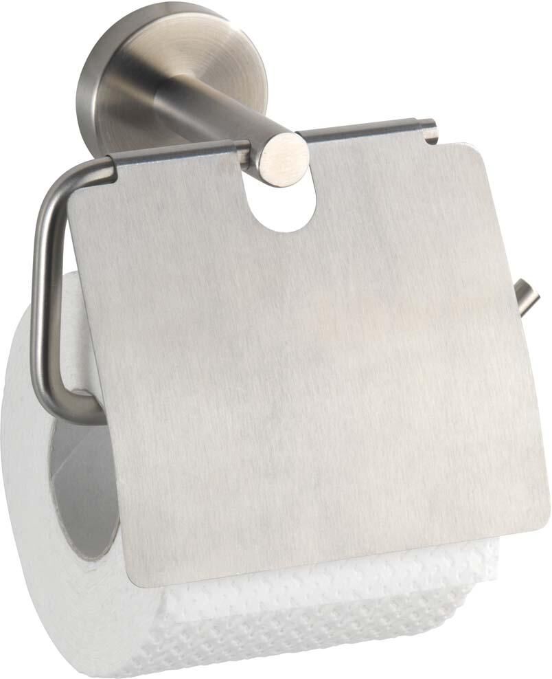 Wenko Toilettenpapierhalter Bosio, mit Deckel Produktbild Wenko Toilettenpapierhalter Bosio, mit Deckel