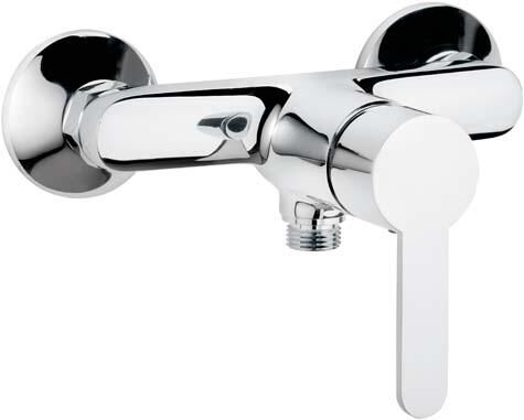 Sanitop Wingenroth Jetmix Style Einhebelmischer für Brause, chrom Produktbild Sanitop Wingenroth Jetmix Style Einhebelmischer für Brause, chrom