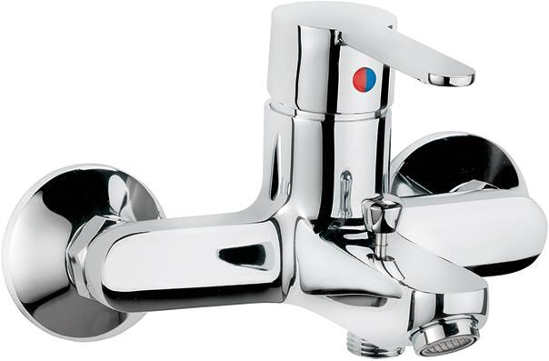 Sanitop Wingenroth Jetmix Style Einhebelmischer für Wanne, chrom Produktbild Sanitop Wingenroth Jetmix Style Einhebelmischer für Wanne, chrom