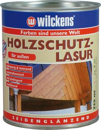 Wilckens Holzschutzlasur 750 ml, Teak Produktbild Wilckens Holzschutzlasur 750 ml, Teak