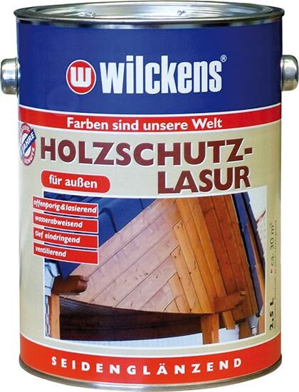 Wilckens Holzschutzlasur 2,5 l, farblos Produktbild Wilckens Holzschutzlasur 2,5 l, farblos
