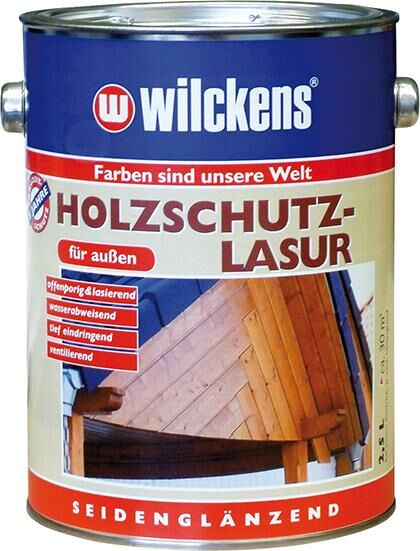 Wilckens Holzschutzlasur 2,5 l, Nussbaum Produktbild Wilckens Holzschutzlasur 2,5 l, Nussbaum