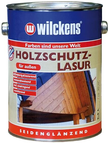 Wilckens Holzschutzlasur 2,5 l, Palisander Produktbild Wilckens Holzschutzlasur 2,5 l, Palisander
