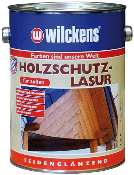 Wilckens Holzschutzlasur 2,5 l, Teak Wilckens Holzschutzlasur 2,5 l, Teak
