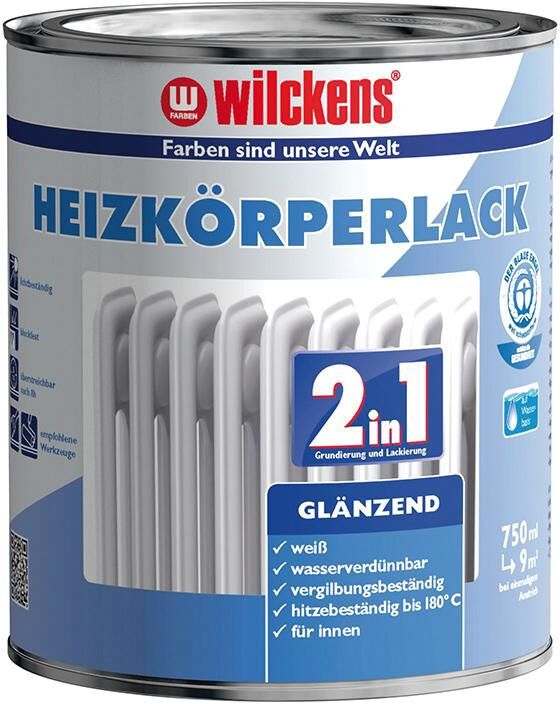 Wilckens Heizkörperlack 2in1 750 ml Produktbild Wilckens Heizkörperlack 2in1 750 ml