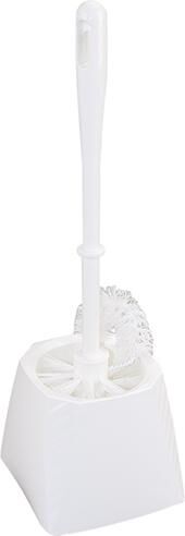 Bümag WC-Garnitur Randreiniger, eckig, weiß Produktbild Bümag WC-Garnitur Randreiniger, eckig, weiß