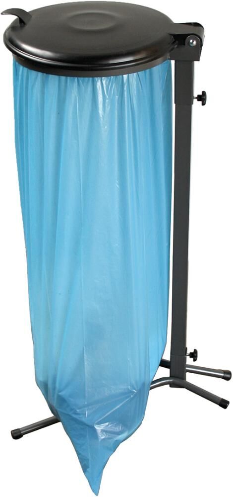 Müllsackständer 70-120 L grün m. K-deckel grau Müllsackständer 70-120 L grün m. K-deckel grau