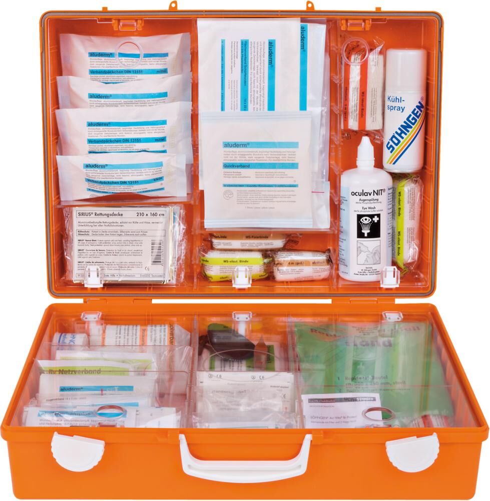 Söhngen Erste Hilfe Spezial MT-CD Metallverarbeitung orange - offen Produktbild Söhngen Erste Hilfe Spezial MT-CD Metallverarbeitung orange - offen bild 2