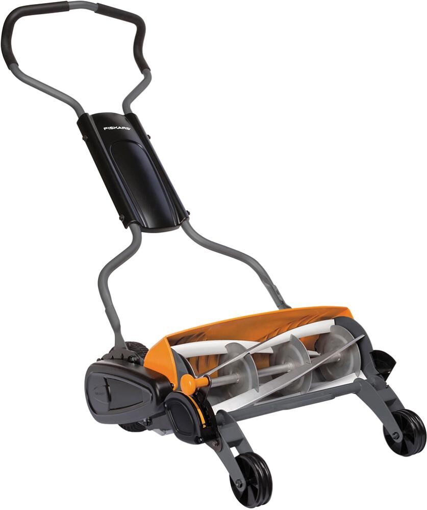 Fiskars Spindelmäher mit Stiel, Momentum Produktbild Fiskars Spindelmäher mit Stiel, Momentum