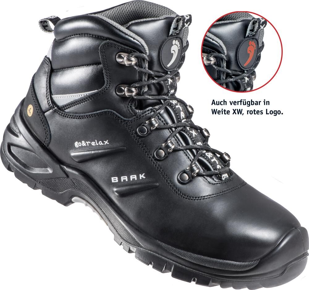 Baak Stiefel Harrison 7316 N S3 SRC ESD Gr. 45 Produktbild Baak Stiefel Harrison 7316 N S3 SRC ESD Gr. 45 bild 2