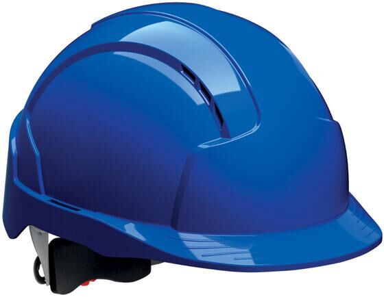 JSP Schutzhelm EVOLite mit Drehverschlusss blau Produktbild JSP Schutzhelm EVOLite mit Drehverschlusss blau