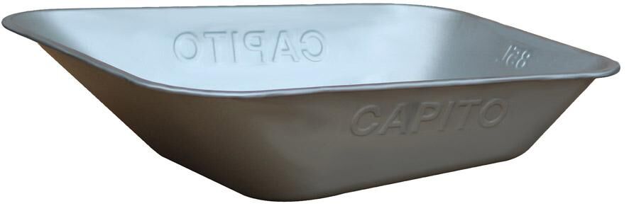 Capito Mulde 85 Liter für Carry verzinkt gelocht, 1mm Produktbild Capito Mulde 85 Liter für Carry verzinkt gelocht, 1mm