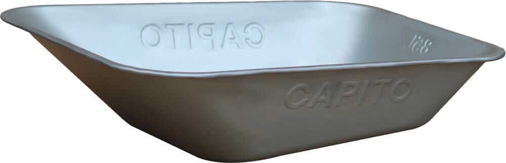 Capito Mulde 85 Liter für Allcar 85 verzinkt gelocht 0,9 mm Produktbild Capito Mulde 85 Liter für Allcar 85 verzinkt gelocht 0,9 mm