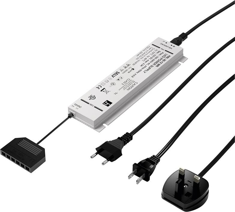 Magic LED EVG WR 12VDC 0-30W 100-240V,50/60Hz,1.8m EFS Produktbild Magic LED EVG WR 12VDC 0-30W 100-240V,50/60Hz,1.8m EFS