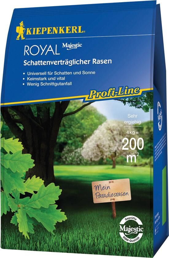Kiepenkerl Schattenverträgl. Rasen Profi-Line Royal 4kg Produktbild Kiepenkerl Schattenverträgl. Rasen Profi-Line Royal 4kg