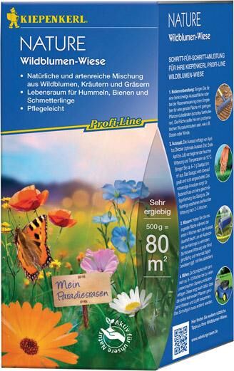 Kiepenkerl Wildblumen-Wiese 0,5 kg Profi-Line Nature Produktbild Kiepenkerl Wildblumen-Wiese 0,5 kg Profi-Line Nature