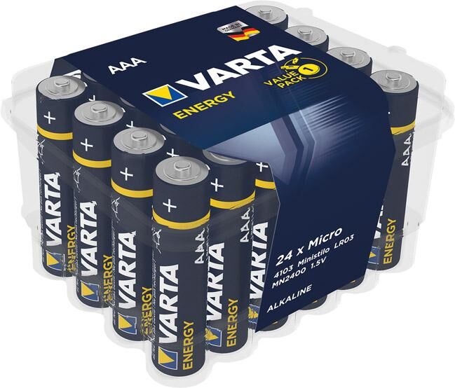 VARTA Batterie Energy AAA 24er Box VARTA Batterie Energy AAA 24er Box