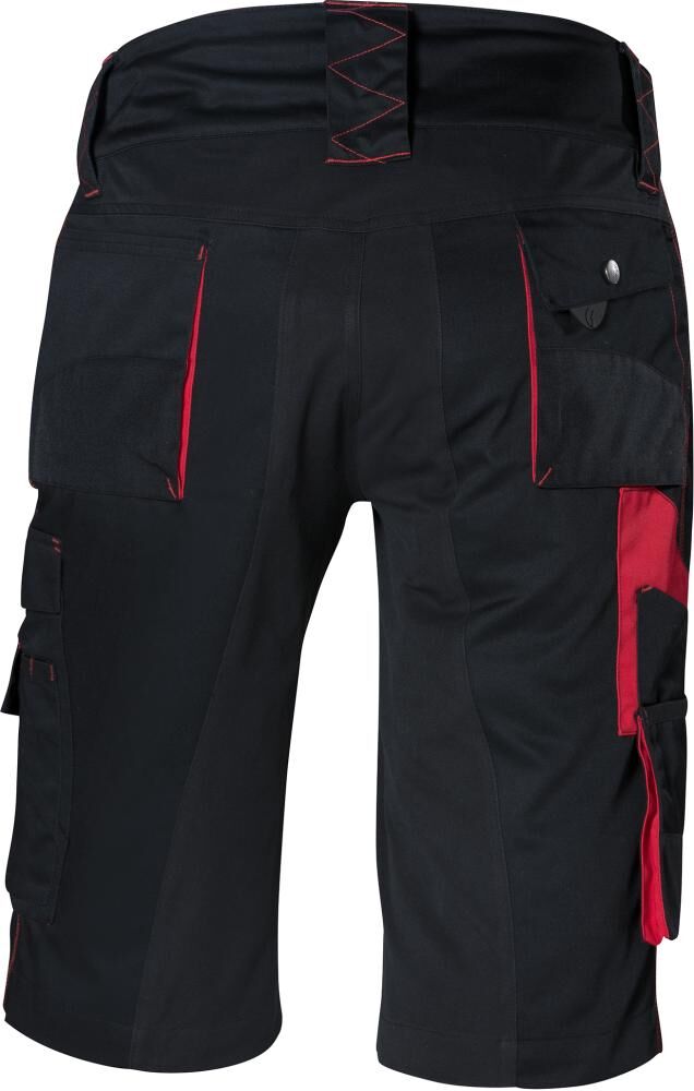 Fortis Herren Bermuda Performance 24 schwarz rot Gr.62 Produktbild Fortis Herren Bermuda Performance 24 schwarz rot Gr.62 bild 2