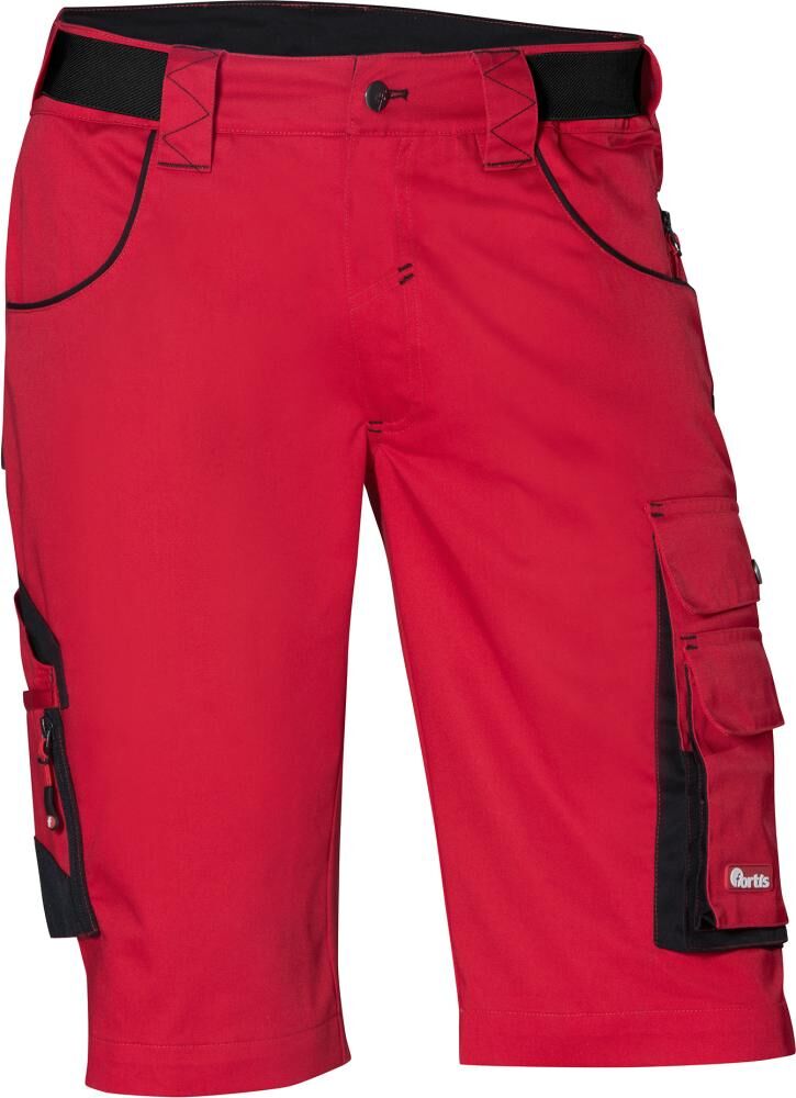 Fortis Herren Bermuda Performance 24 rot schwarz Gr.58 Produktbild Fortis Herren Bermuda Performance 24 rot schwarz Gr.58
