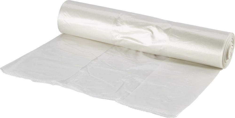Müllsack 70 Liter transparent ca. 35 my Rolle a 25 Stk. Produktbild Müllsack 70 Liter transparent ca. 35 my Rolle a 25 Stk.