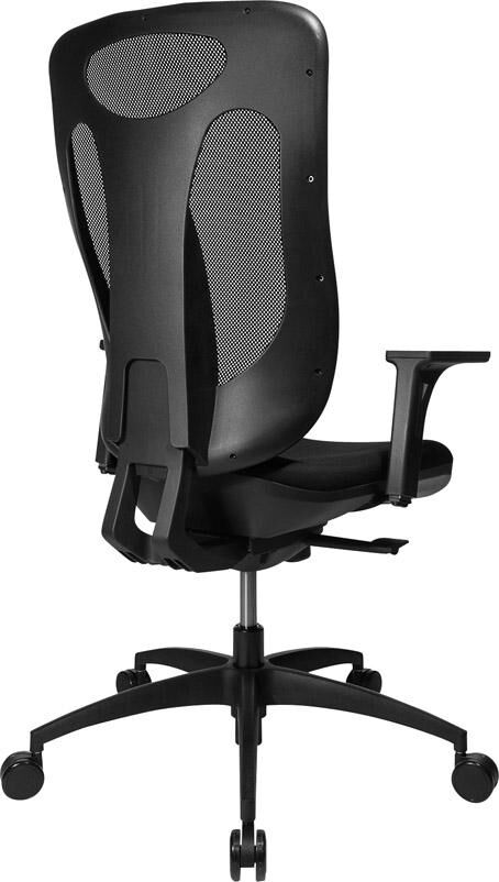Bürodrehstuhl NetPro 100 schwarz Produktbild Bürodrehstuhl NetPro 100 schwarz bild 3
