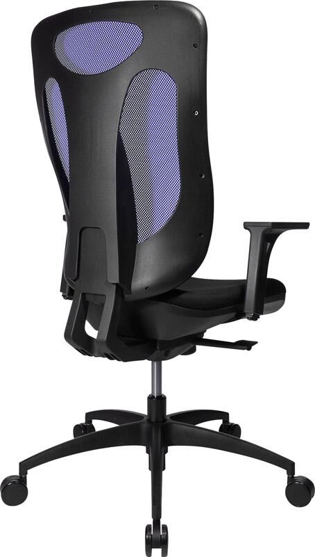Bürodrehstuhl NetPro 100 blau Produktbild Bürodrehstuhl NetPro 100 blau bild 3