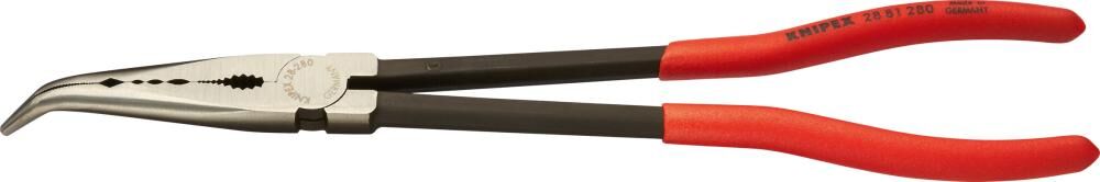 Knipex Montierzange geb. 280mm poliert Kst. Produktbild Knipex Montierzange geb. 280mm poliert Kst.