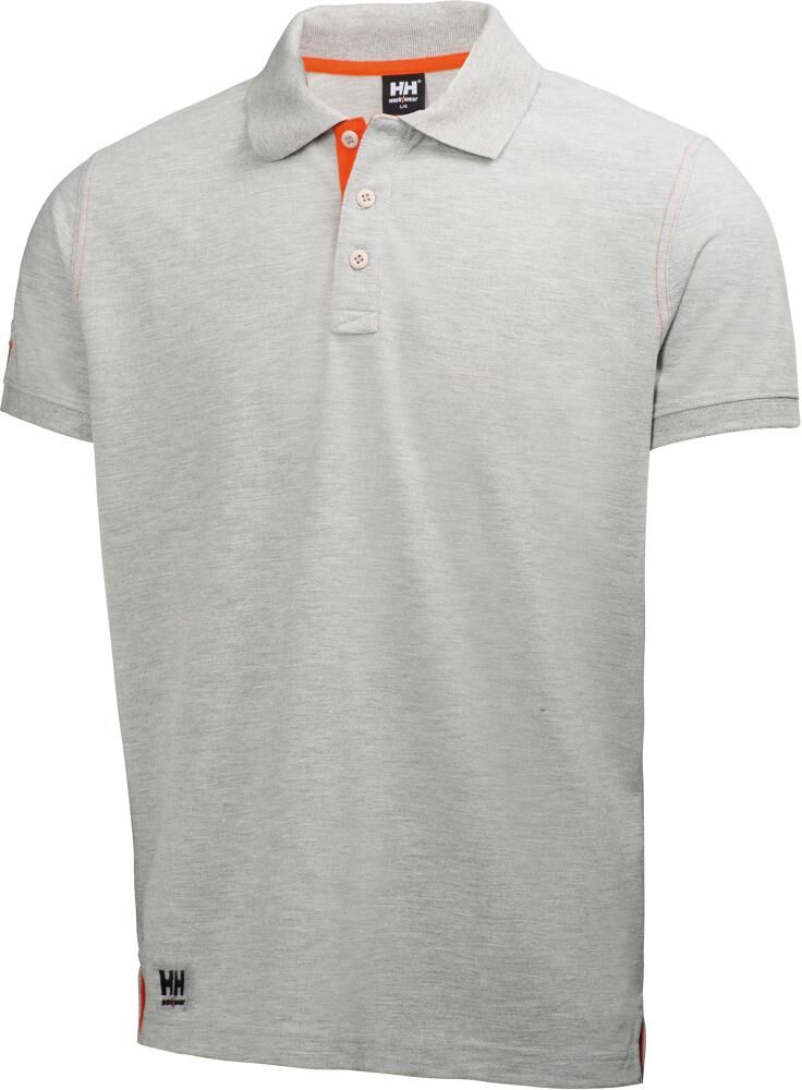 Helly Hansen Polo-Shirt Oxford Gr. M grau Produktbild Helly Hansen Polo-Shirt Oxford Gr. M grau